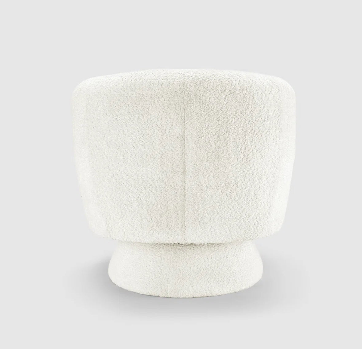 Chair - Accent Barrel Swivel Saboor Minimoor Cream - WF1.3.26