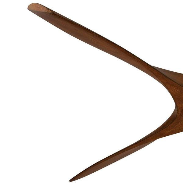 Ceiling Fan - Aviation 60 in. Indoor Brushed Nickel and Distressed Koa Ceiling Fan with Remote Control