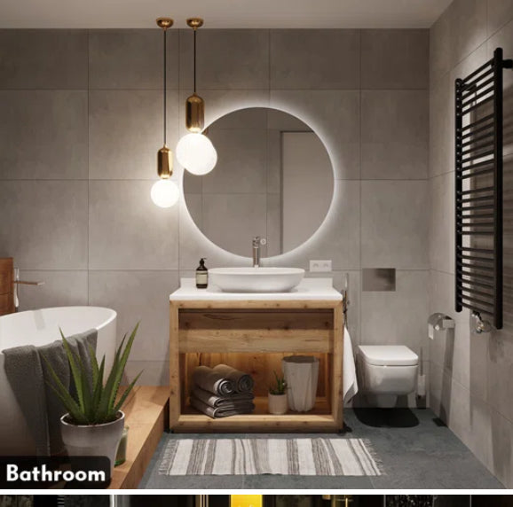 Mirror - Molly Frameless Anti-fog 3 color dimmable LED backlit - WF11.7.25