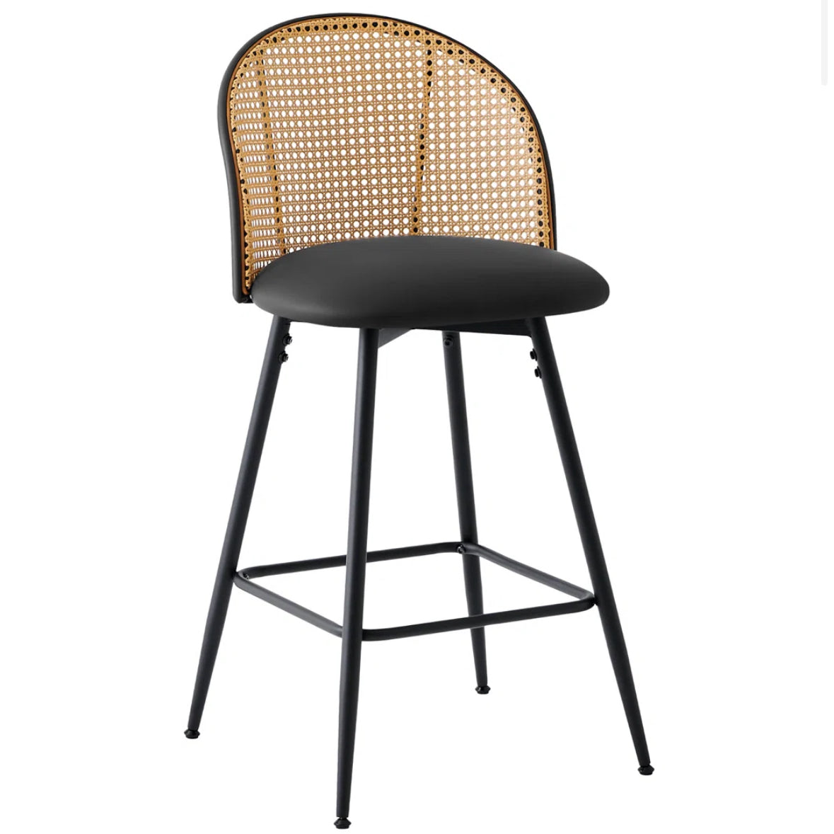 Barstool Set of 3 - 26" Augustinus Swivel Upholstered Counter - WF1.3.26