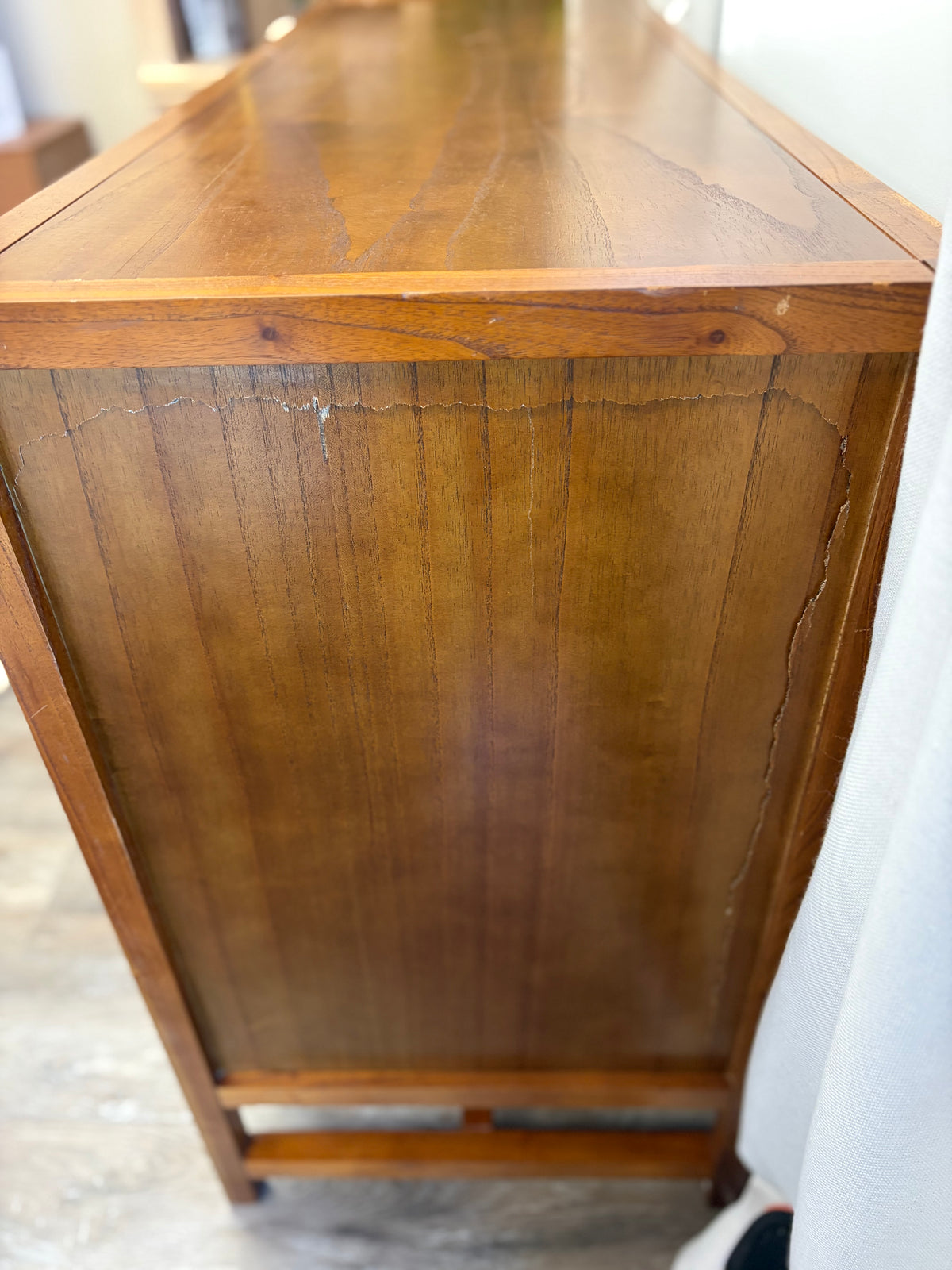 Console Table - Warwick 3 Door Accent Cabinet (some damage see all photos)