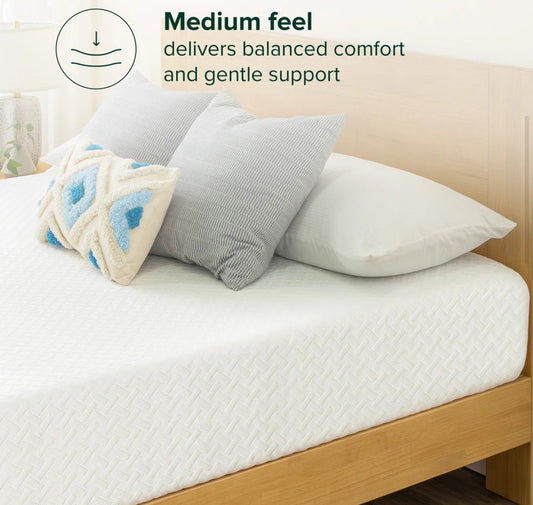 Mattress - Queen Size Wayfair Sleep 10" Medium Cooling Gel Memory Foam Mattress - WF1.3.26