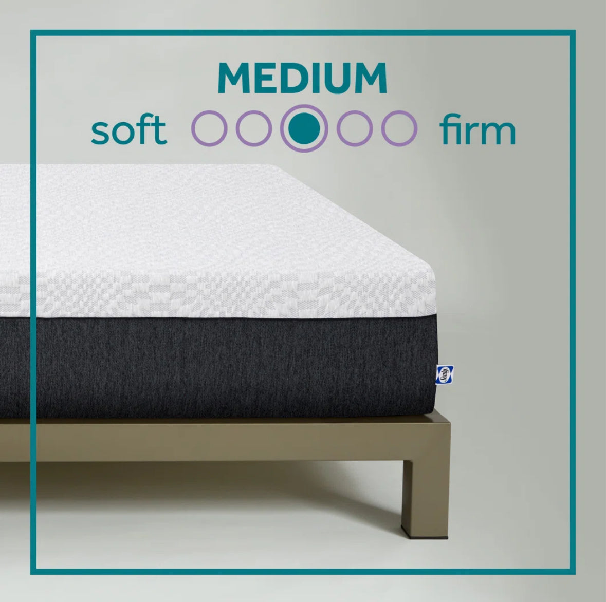 Mattress - Queen Size Sealy to Go 12" Medium Memory Foam Mattress in a Box - WF1.3.26