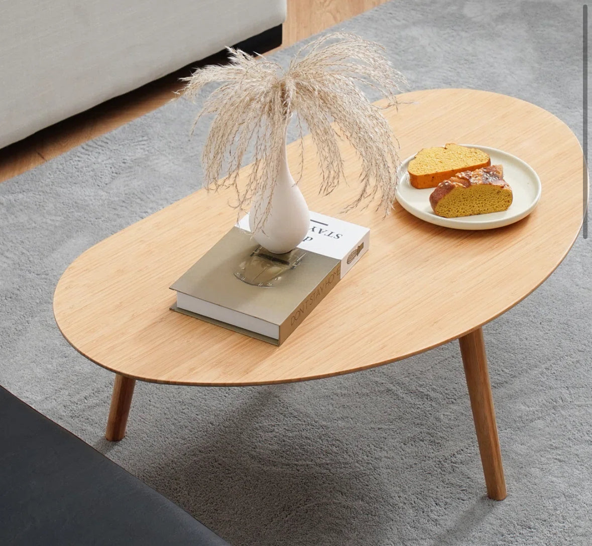 Coffee Table - Jaymie Oval Mid Century Modern - WF1.3.26