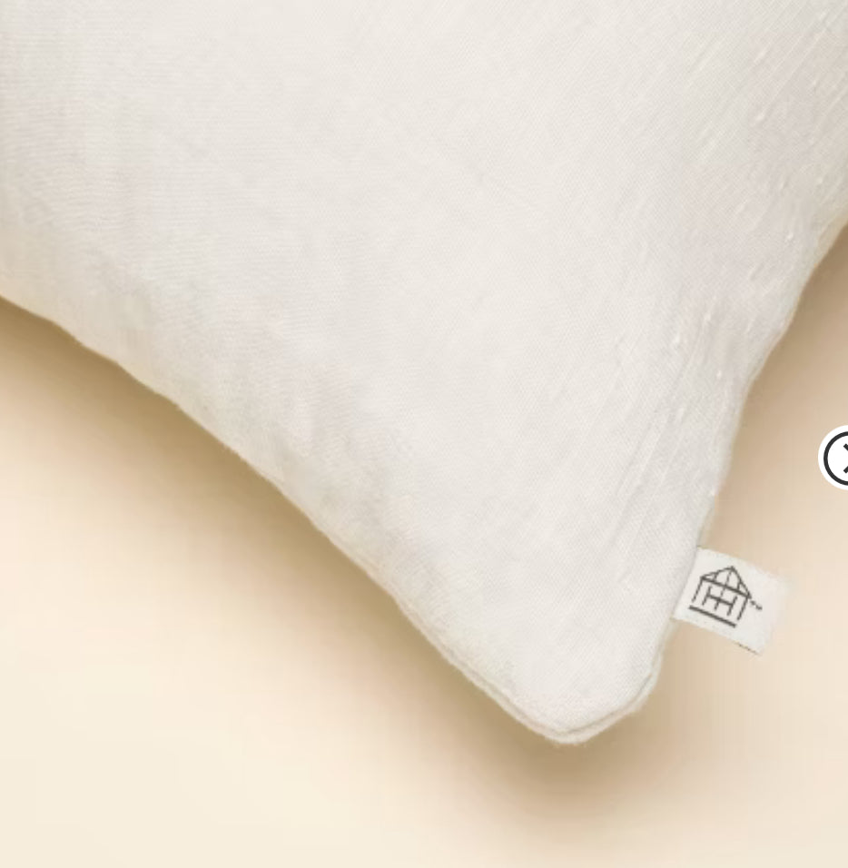 Pillow - 14” x 36” Gauze Stitch Pin Dot Lumbar Pillow - TG10.31.25