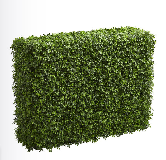 Faux Plant - 39” Boxwood Artificial Hedge (indoor/Outdoor) - WF1.3.26