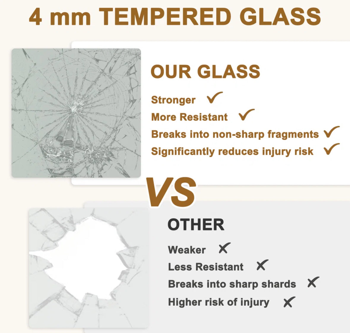 Door -  84" Tall x 36" Wide Barn Door 5 Lite Frosted Glass and Solid Manufactured Wood Panel Installation Hardware Kit Included (2 available) - Hebron 4