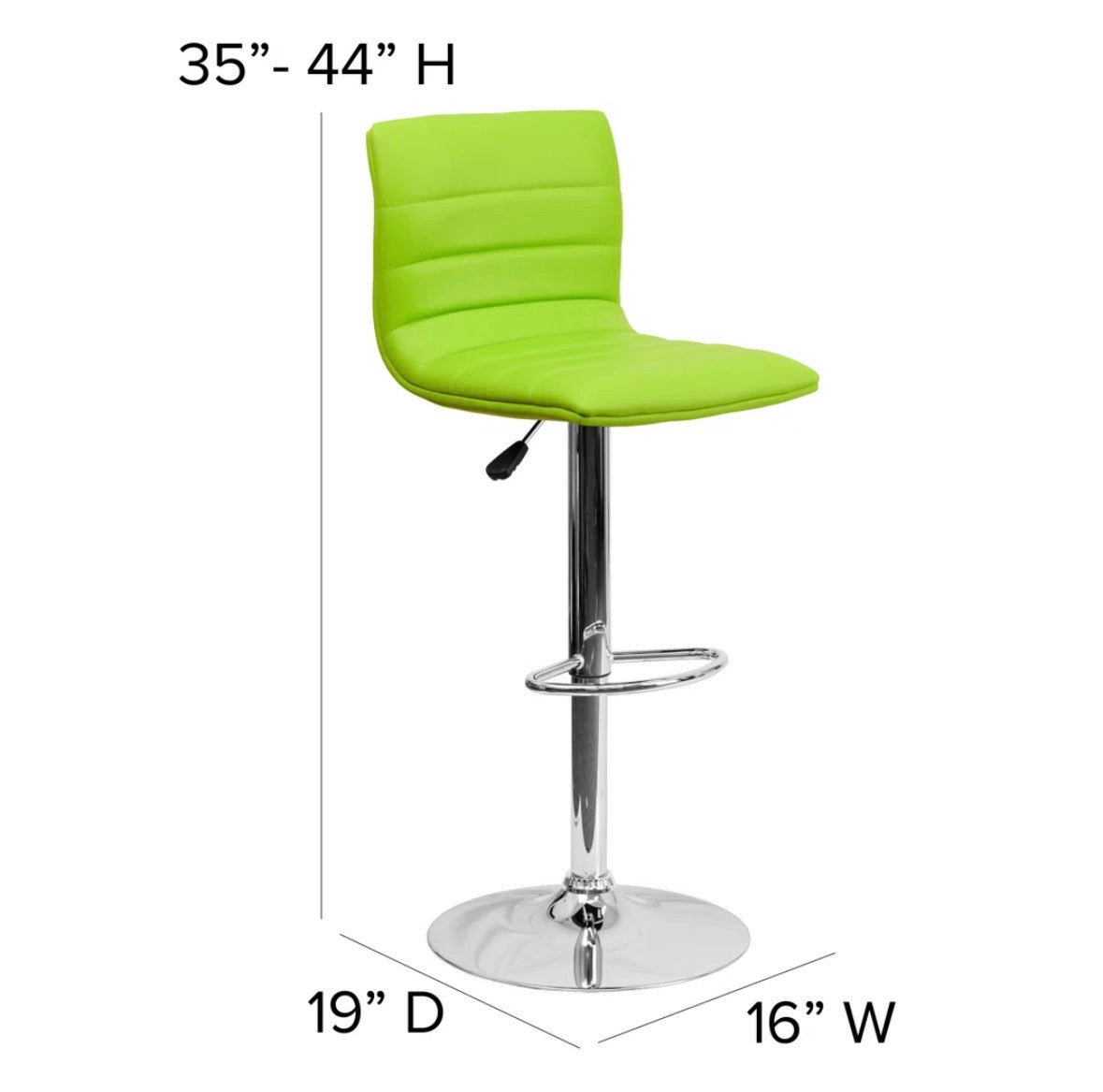 Barstool Single - Ben Modern Adjustable Height Swivel Stool - WF1.3.26