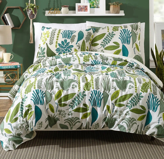 Bedding - King Size Jardin Duvet Set with 2 Shams - WF12.4.25