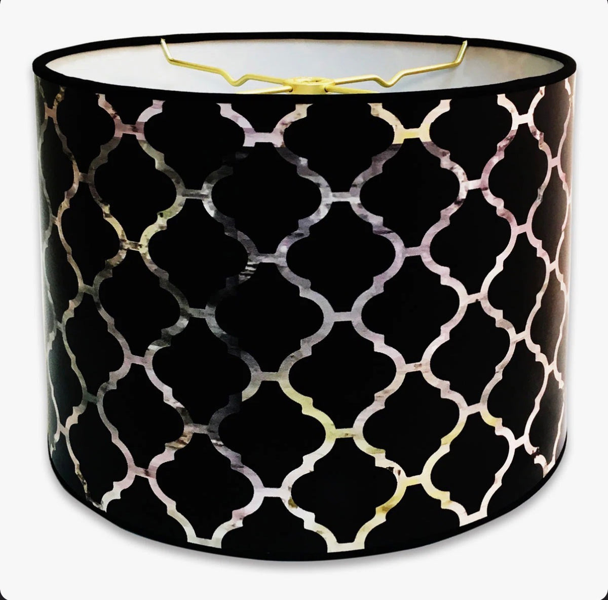 Lamp Shade - 8" H Paper Drum Lamp Shade