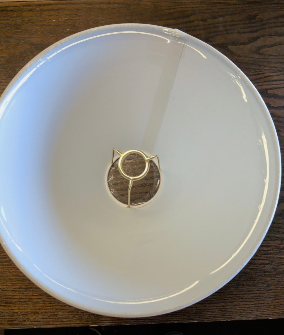 Lamp Shade - 4” Top x 13.5” Bottom x 9.25” Height Off White Lamp Shade
