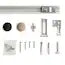 Bi-Fold Door - Masonite 36-in x 80-in (primed) 6-panel Textured Hollow core Primed Molded composite