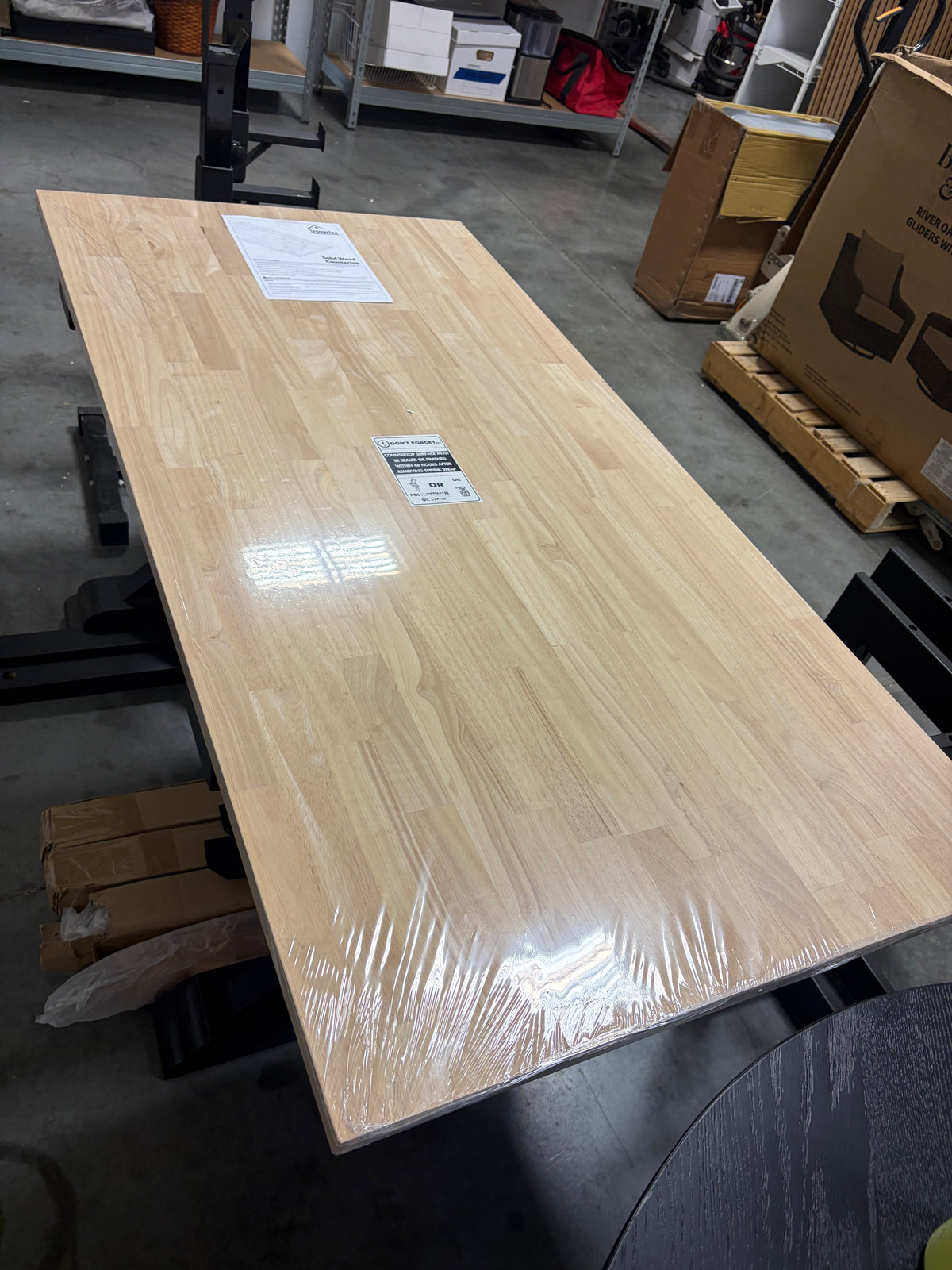 Butcher Block - 30” x 60” Howizz Solid Wood Butcher Block Countertop