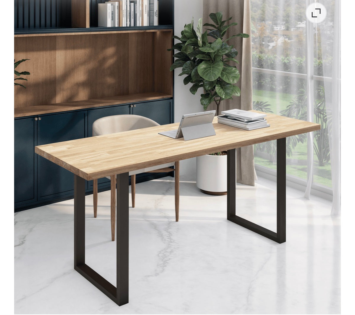 Butcher Block - 30” x 60” Howizz Solid Wood Butcher Block Countertop