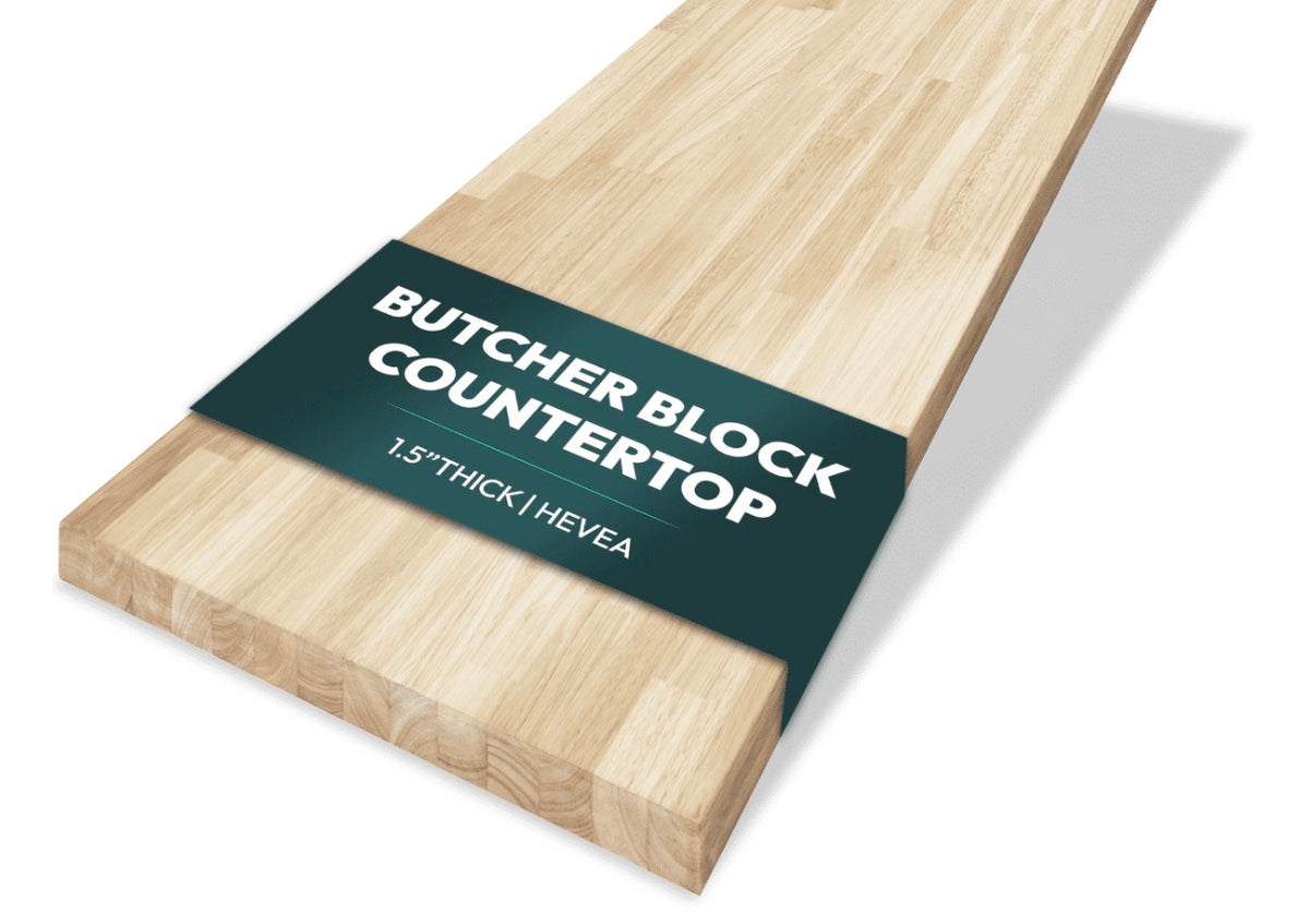 Butcher Block - 30” x 60” Howizz Solid Wood Butcher Block Countertop