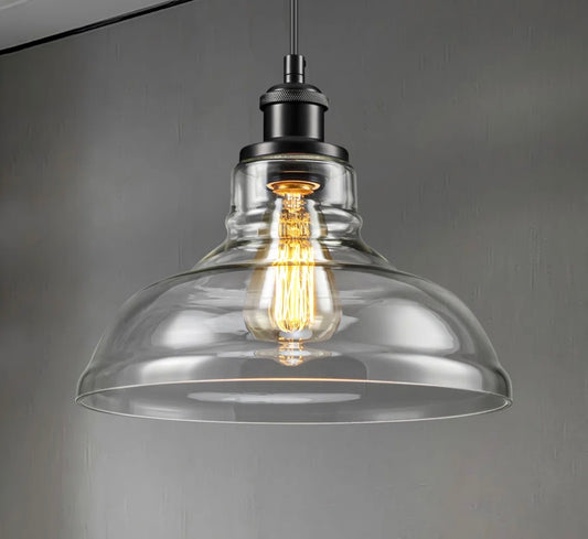 Pendant - 1 - Light Dome Glass Kitchen Island Pendant Light - WF1.3.26