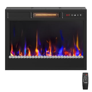 Fireplace Insert - Bestier 23-inch electric fireplace insert (approximately 23" W × 17" H × 4.4" D)