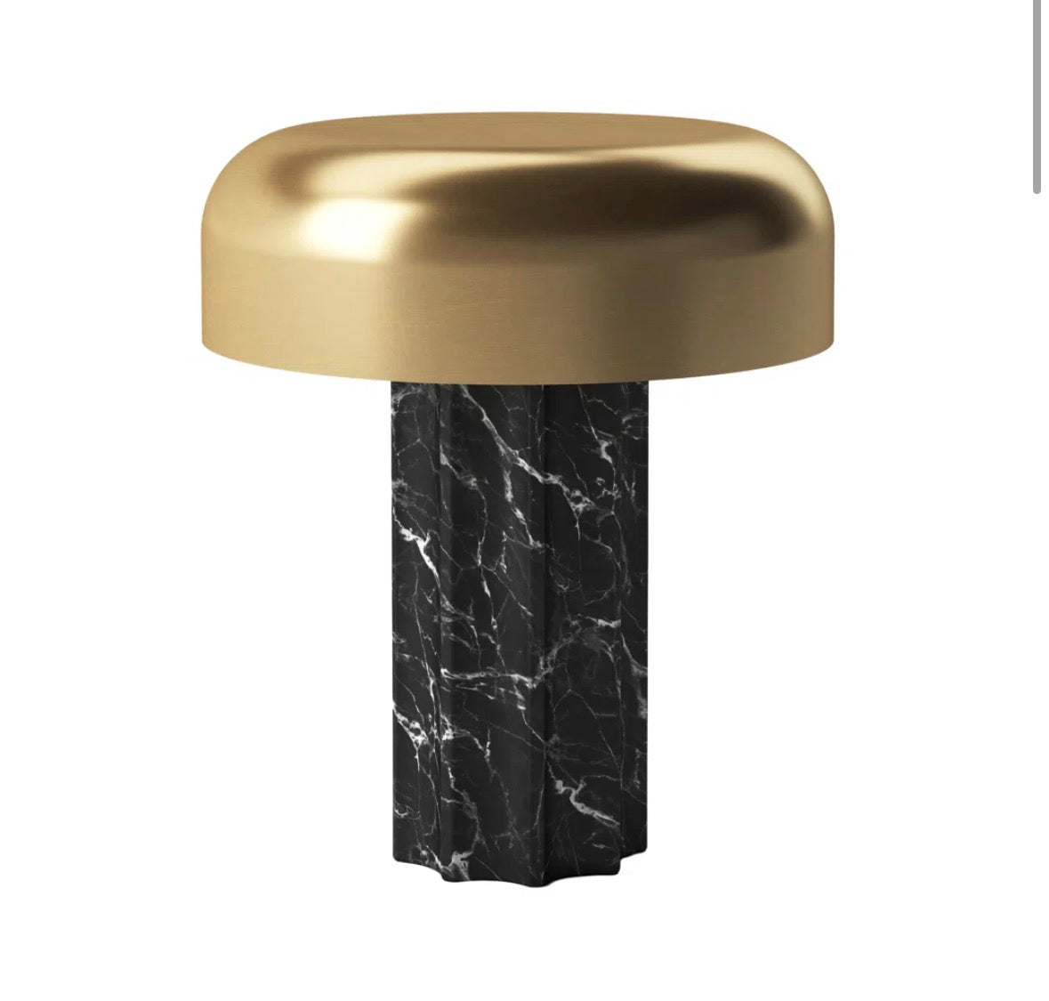 Lamp - Fluted Column Rechargeable Cordless LES Table Lamp 3 levels
