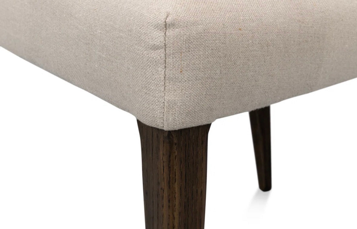 Chair Set of 2 - Accent Chair Landon Linen Ash - WF1.24.26