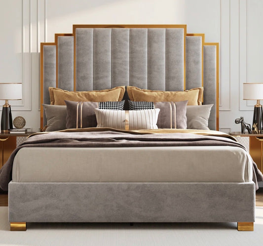 Bed - King Size Duncanville Upholstered Platform Bed