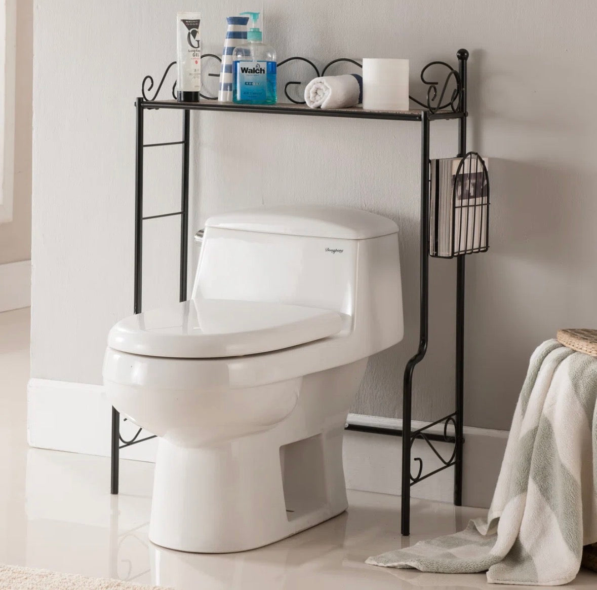 Bathroom Storage - Freestanding Bathroom Shelf Storage Organizer Rack