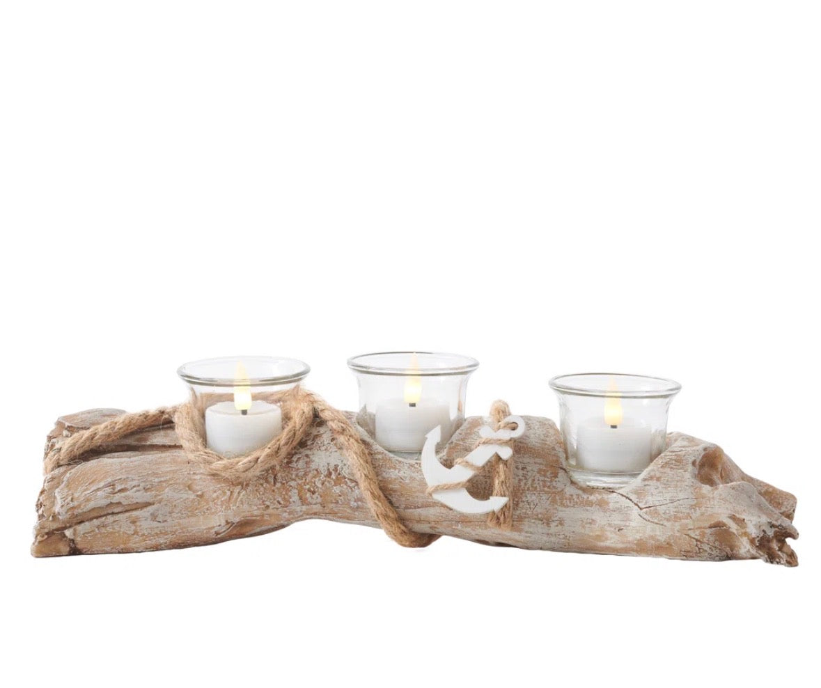 Decor - 13.8" W Anchors Centerpiece