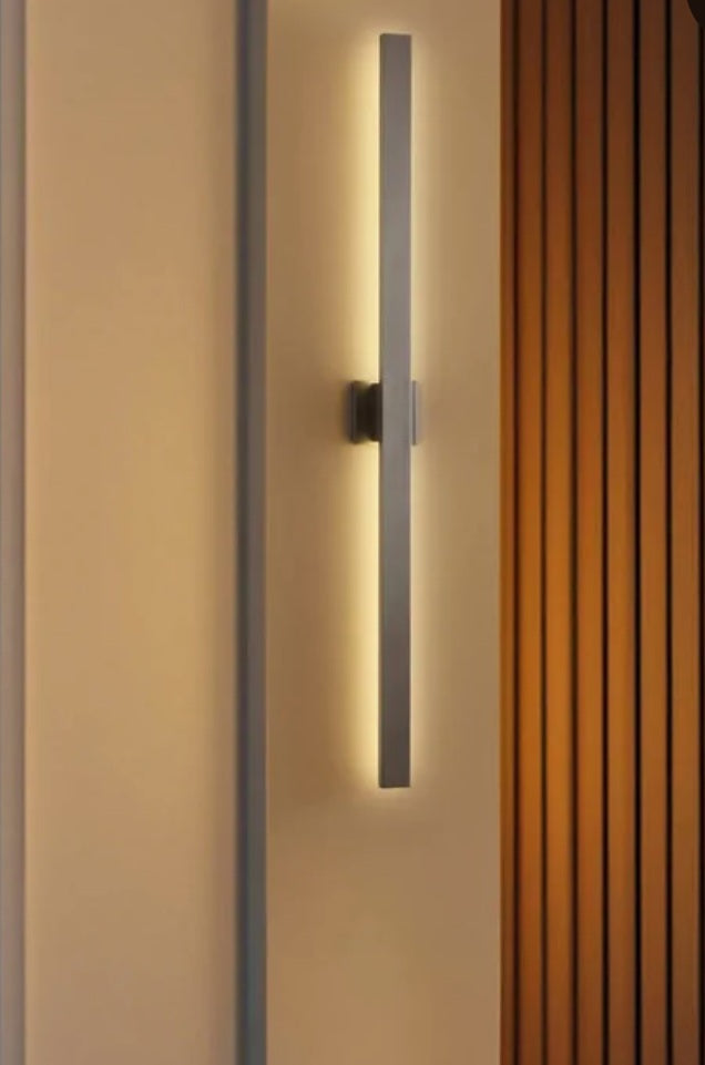 Sconce  - Sercey Modern Minimalist Indoor/Outdoor 350-Degree Rotatable Dimmable Integrated LED Wall Sconce - WF12.4.25
