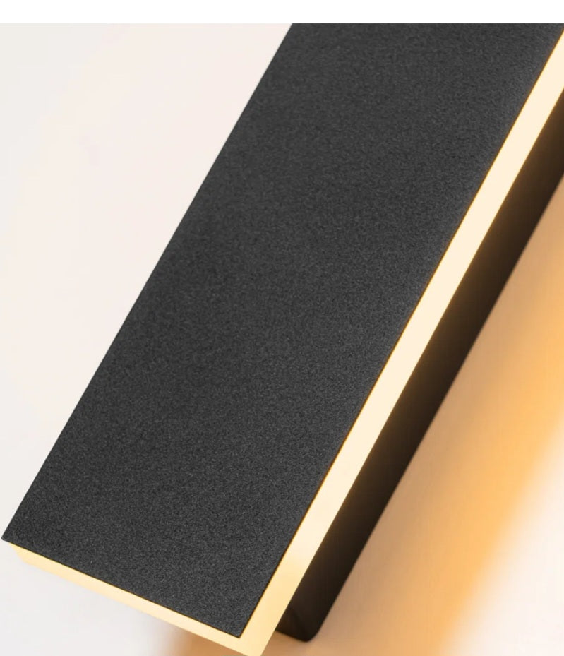 Sconce - Barde Slender Sideway Outdoor Hardwired Bar Wall Sconce with LED Light Source - WF12.4.25