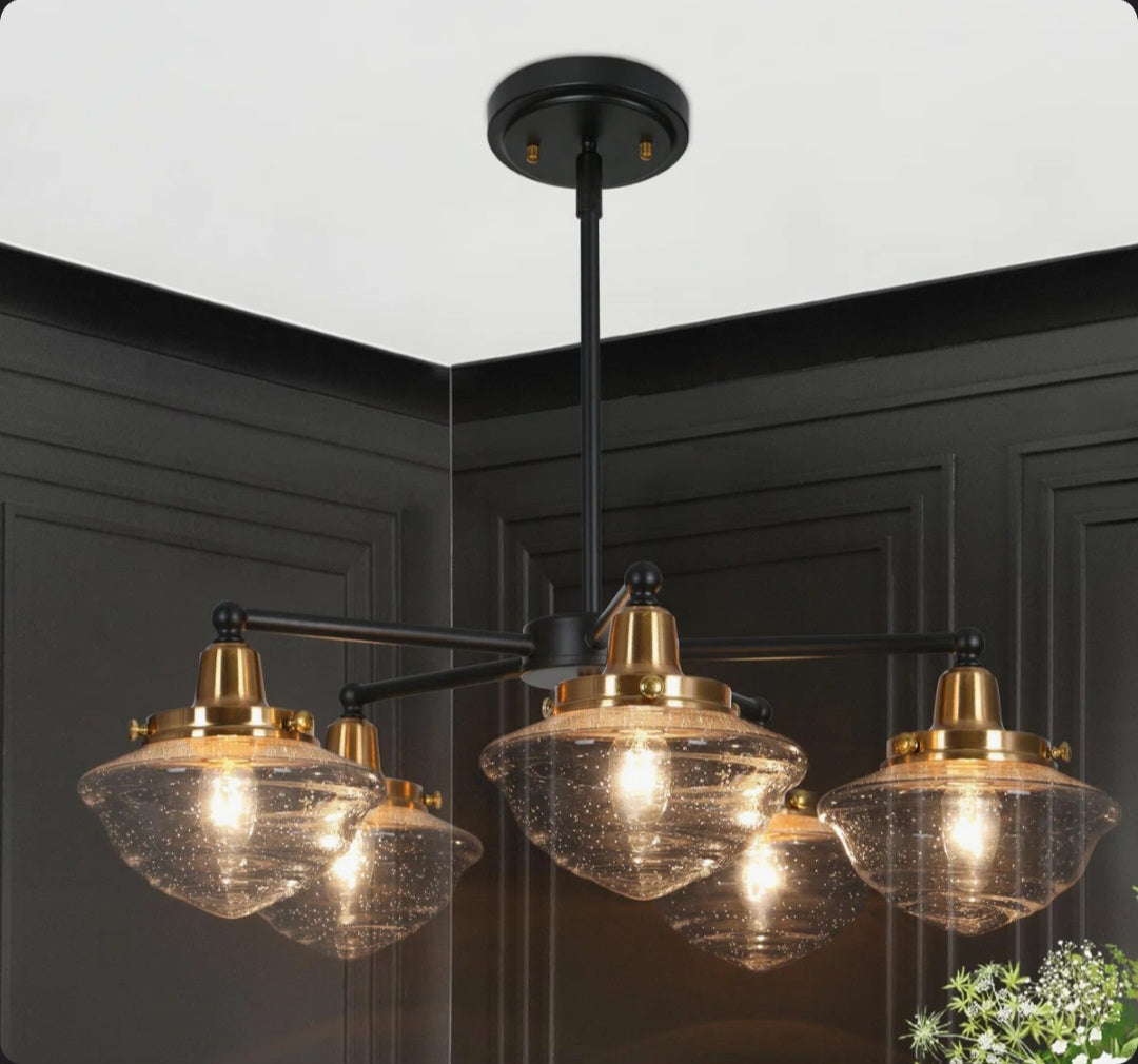 Chandelier - Eugie 5 - Light Dimmable Chandelier