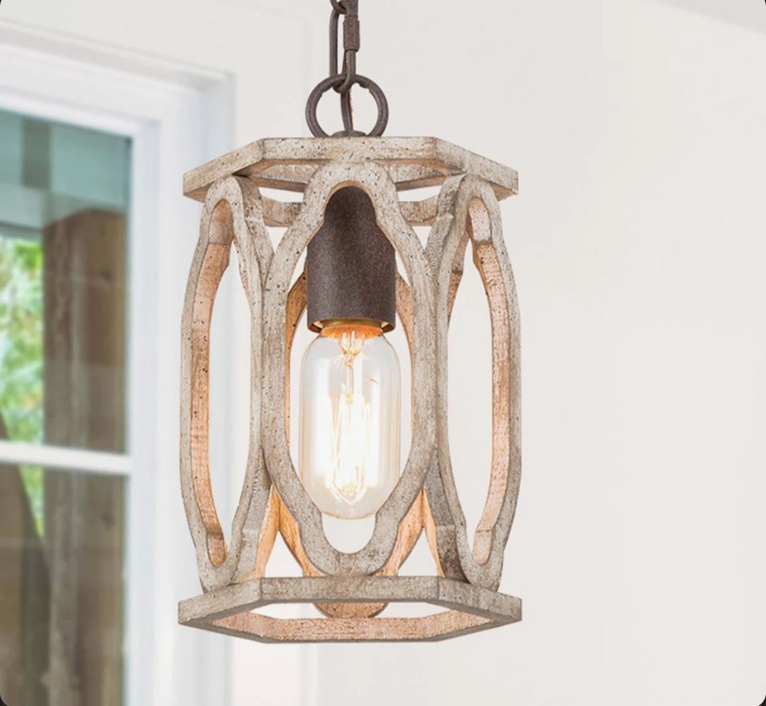 Pendant - Farmhouse Light Dining Room Single Cylinder Pendant