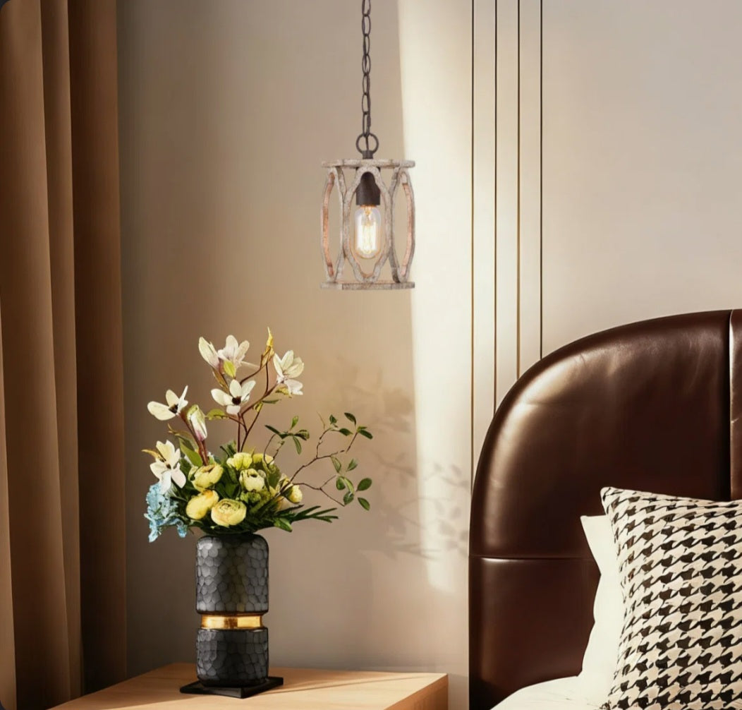 Pendant - Farmhouse Light Dining Room Single Cylinder Pendant