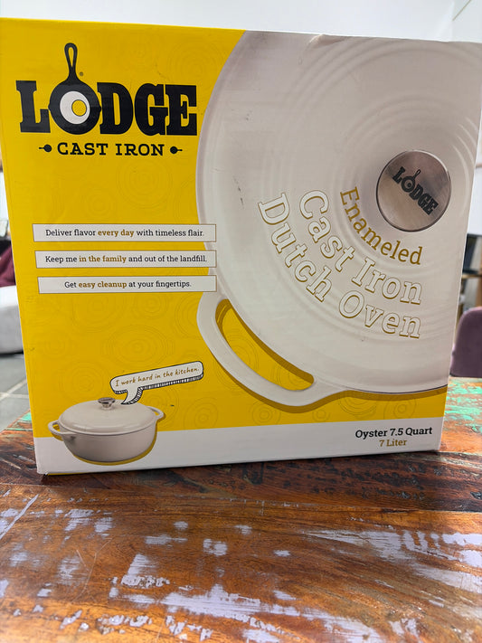 Cookware - Lodge Cast Iron Enameled Dutch Oven