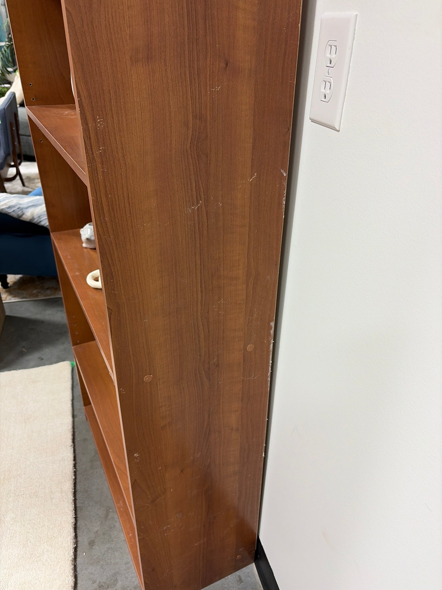 Bookcase - Axess 5 Shelf Bookcase (knicks and dings, see photos)